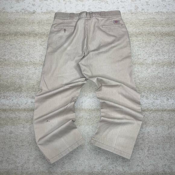 Dickies Other - Vintage 90s Dickies Khakis Pants 36x30 Relaxed Fit Tan Cotton Made in USA